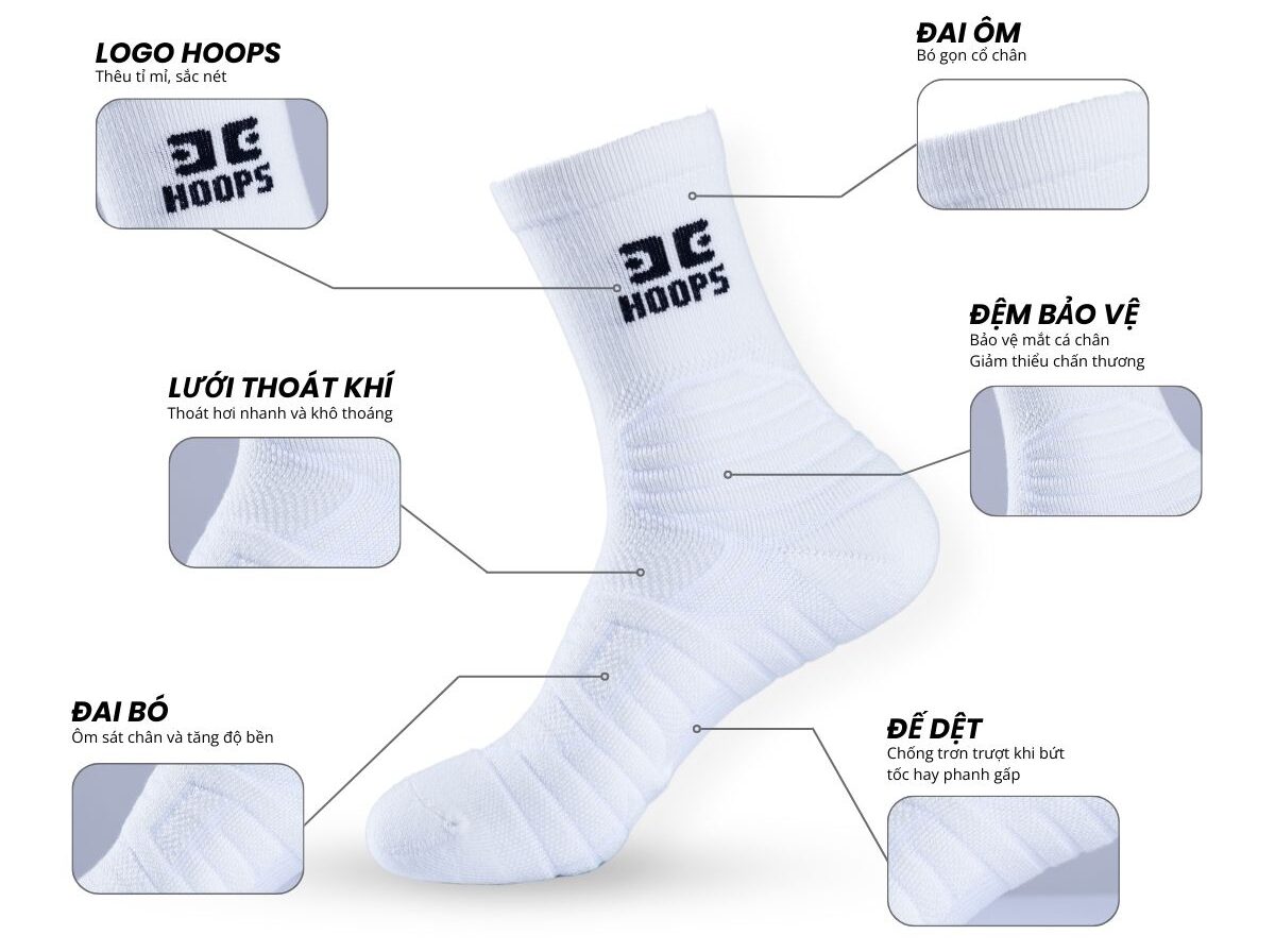 Dòng Tất thể thao Basic